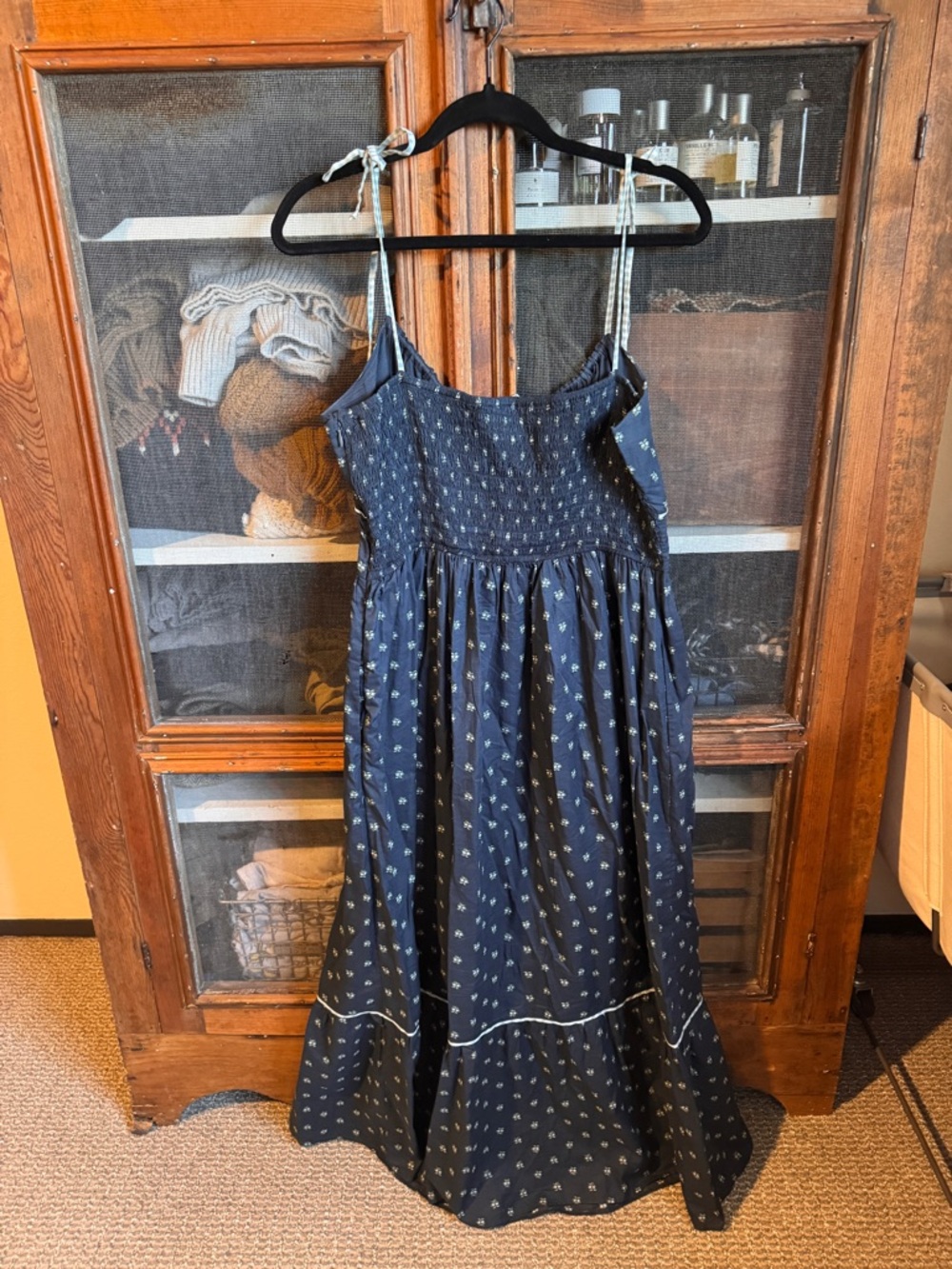 Christy Dawn Atara dress blueberry print - Picture 2 of 3